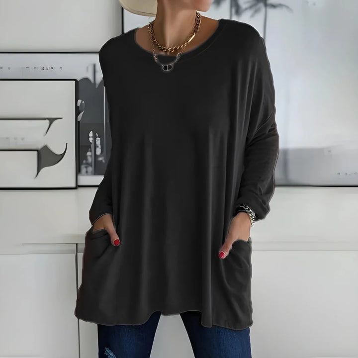 Aelira™ - Lässiges Langarmshirt 0