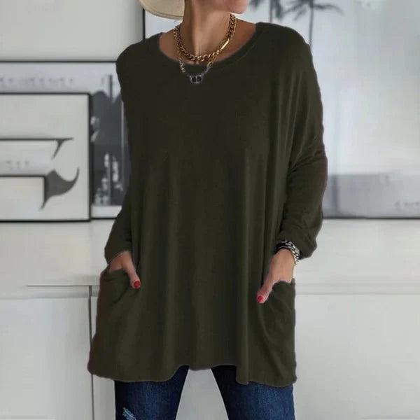 Aelira™ - Lässiges Langarmshirt 9