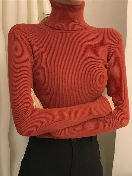 Alice - Einfacher Rollkragenpullover 10