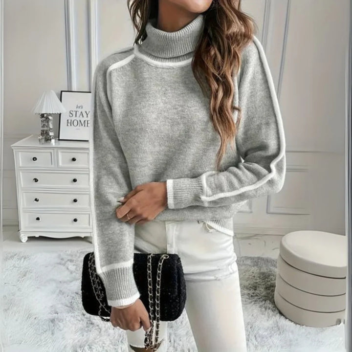 Aurora - Entspannter Rollkragenpullover 2