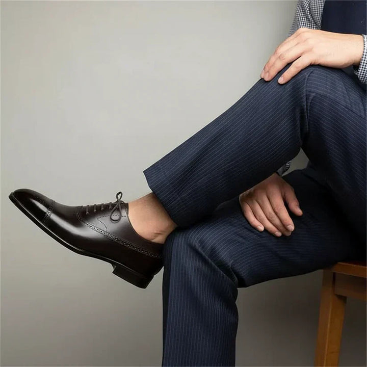 Business Schuhe Herren | Klassisches Brogue Design 2
