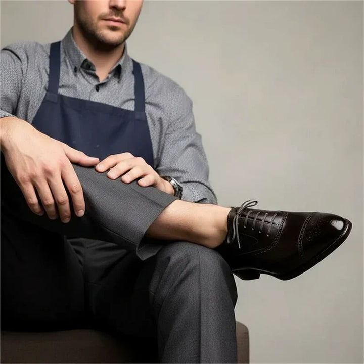 Business Schuhe Herren | Klassisches Brogue Design 3