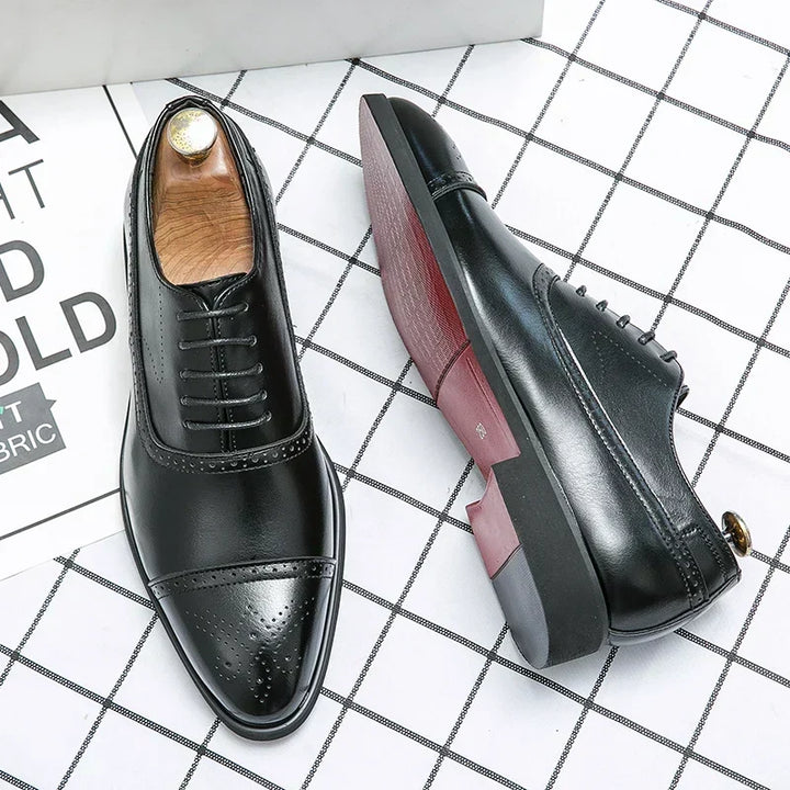 Business Schuhe Herren | Klassisches Brogue Design 4