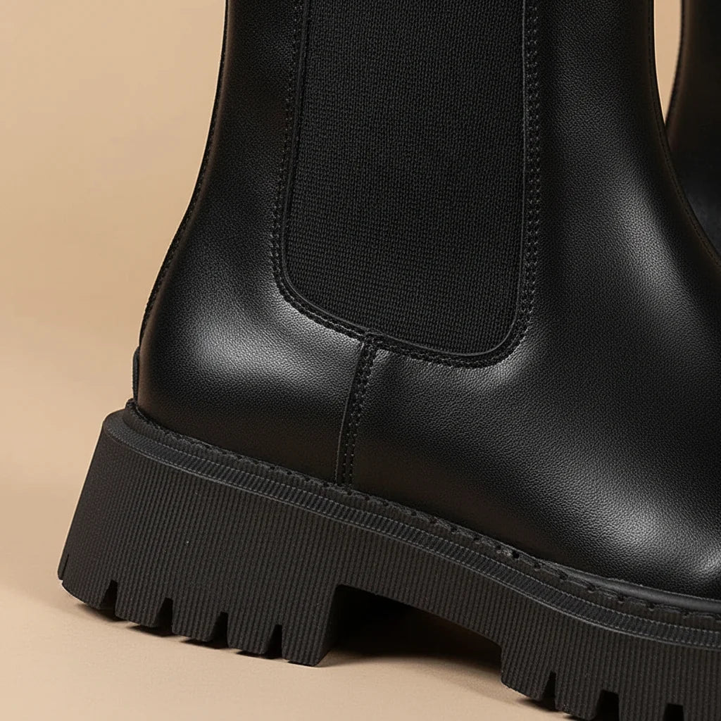 Chelsea Stiefel Runde Zehen - Carolyn 3