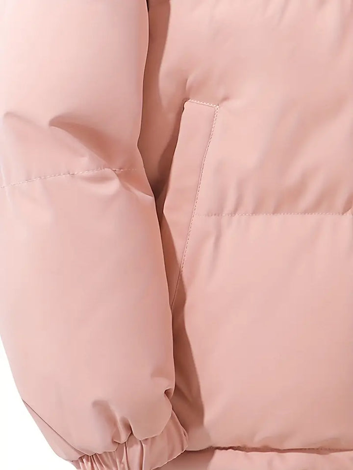 Damen-Pufferjacke aus 100 % Polyester für den Winter 3