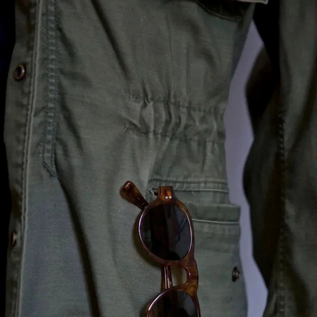 Dominik | Herren Vintage Feldjacke mit verstellbarem Bund M65 Field Jacket 5