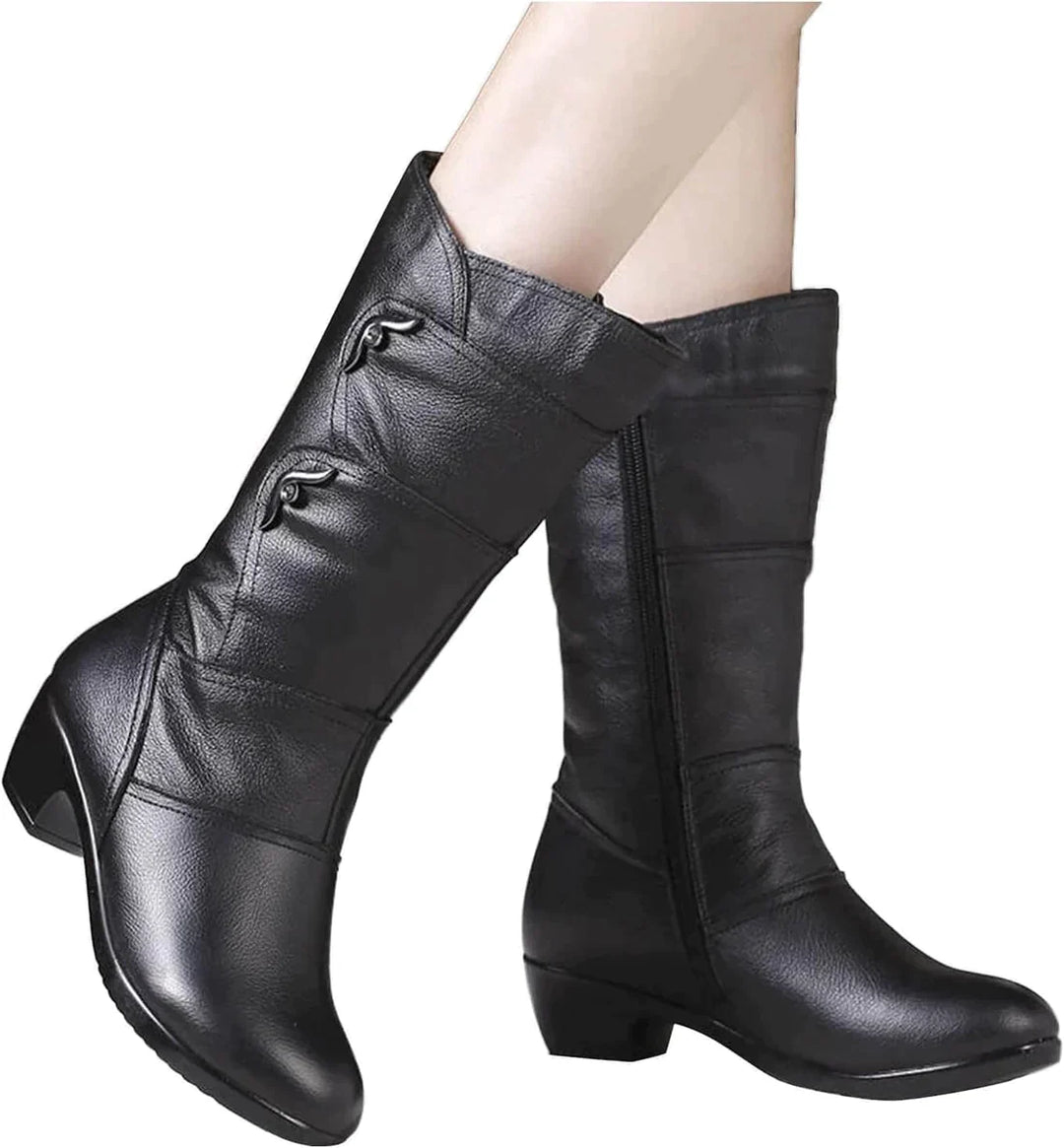Drune – Winterstiefel aus Leder – Damen 0