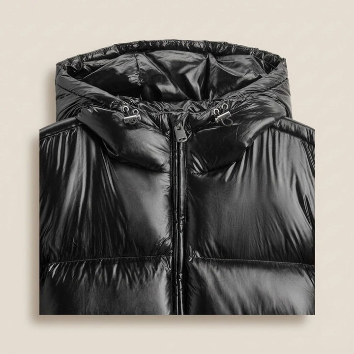Elias | Herren Steppjacke Oversized Kapuzen-Pufferjacke Wasserabweisend 5