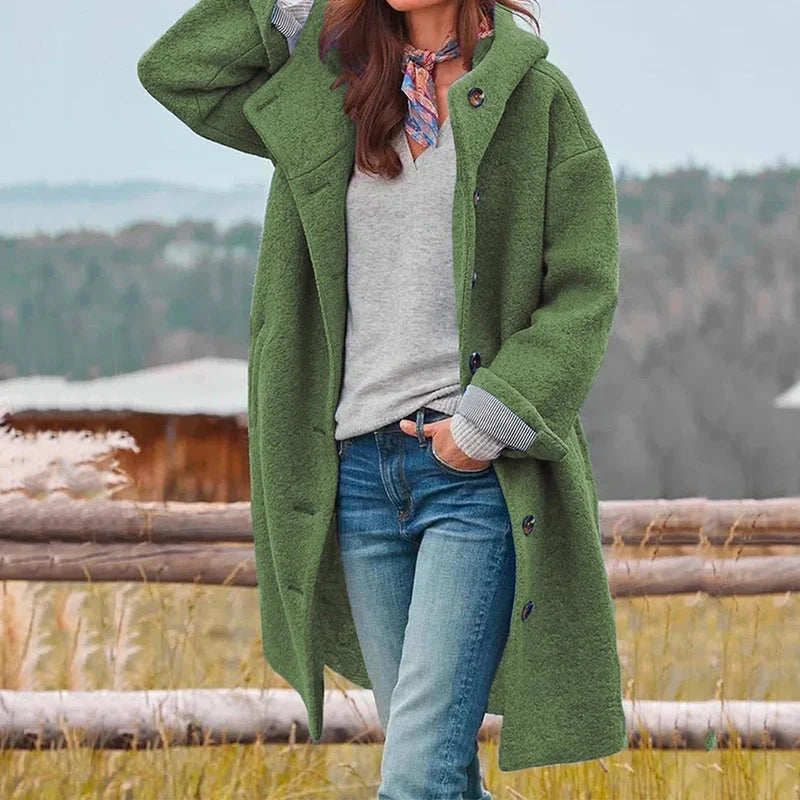 Freya | Eleganter Dicker Wintermantel 0