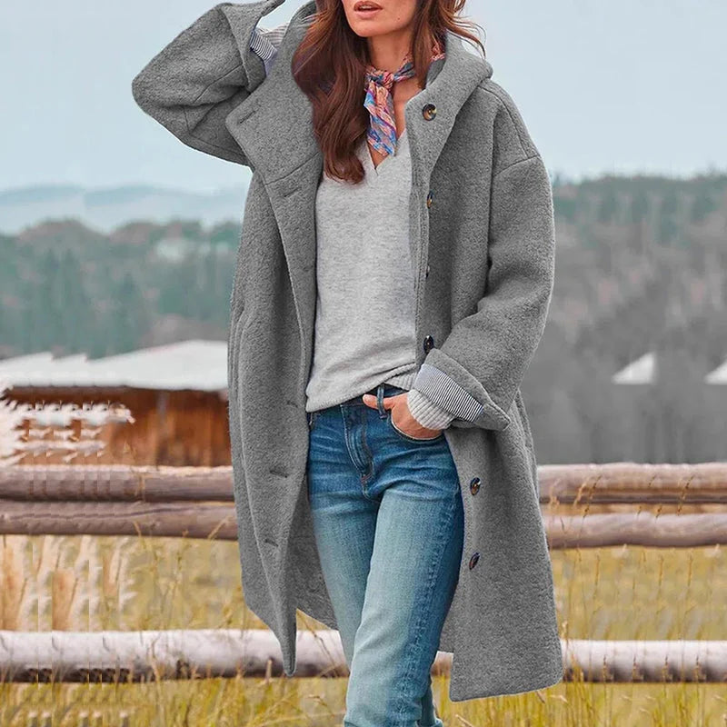 Freya | Eleganter Dicker Wintermantel 3