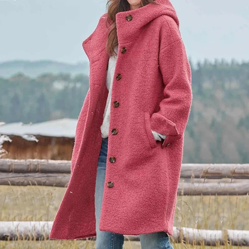 Freya | Eleganter Dicker Wintermantel 4