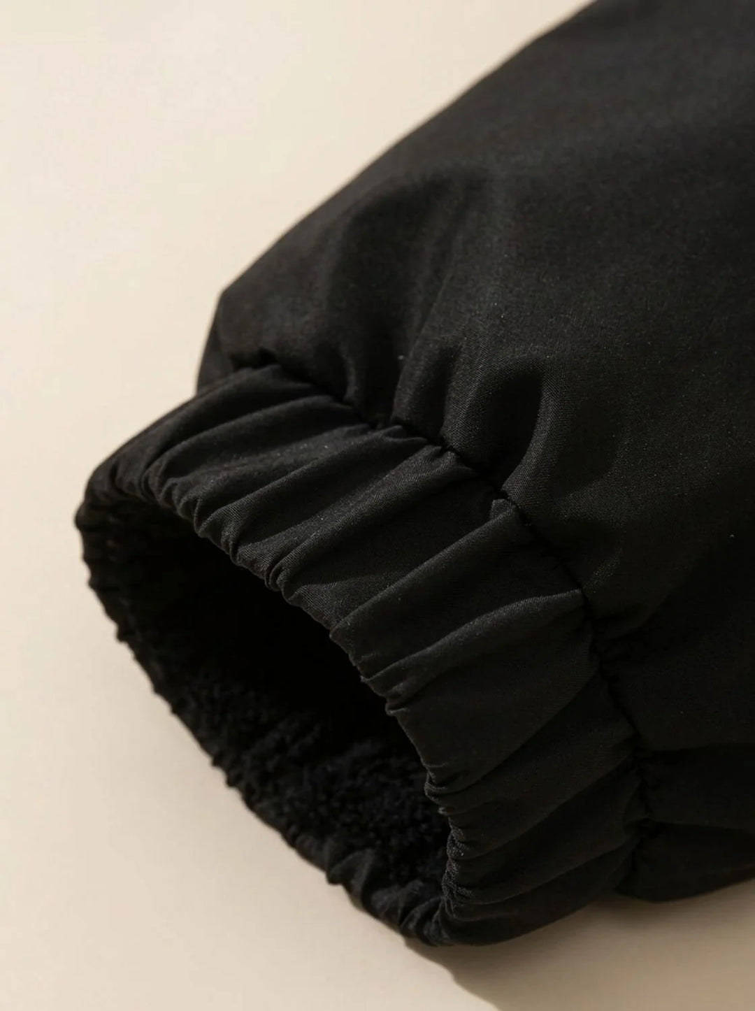 Hannah | Damen Daunenjacke mit Kapuze Sherpa-Fleece-Futter Winterjacke 3