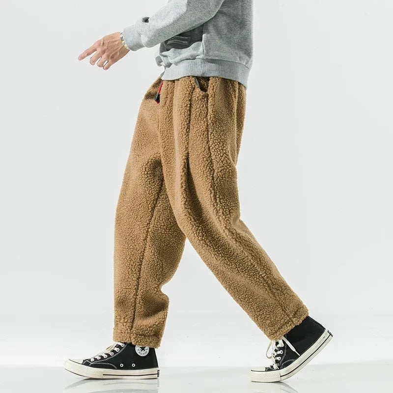 Herren-Sweatpants mit Kordelzug und Taschen 1