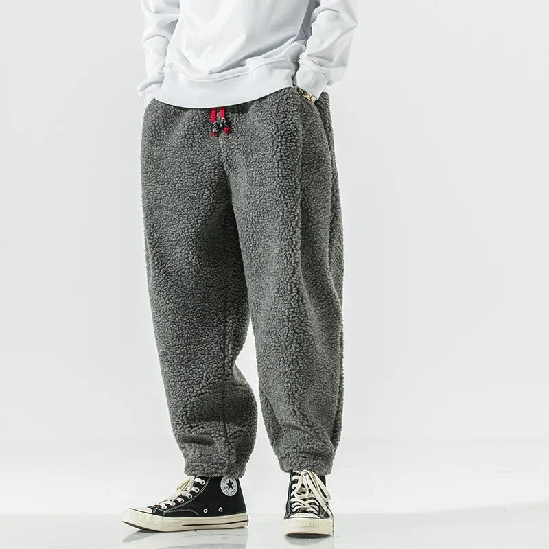 Herren-Sweatpants mit Kordelzug und Taschen 3