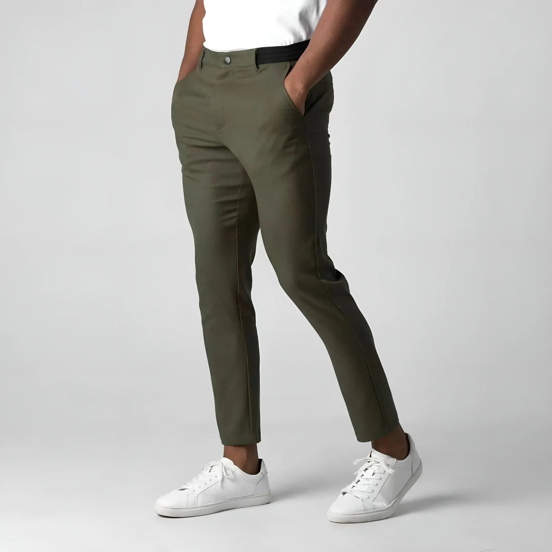 Herren Chinohose mit Stretch bequem für den Alltag 3