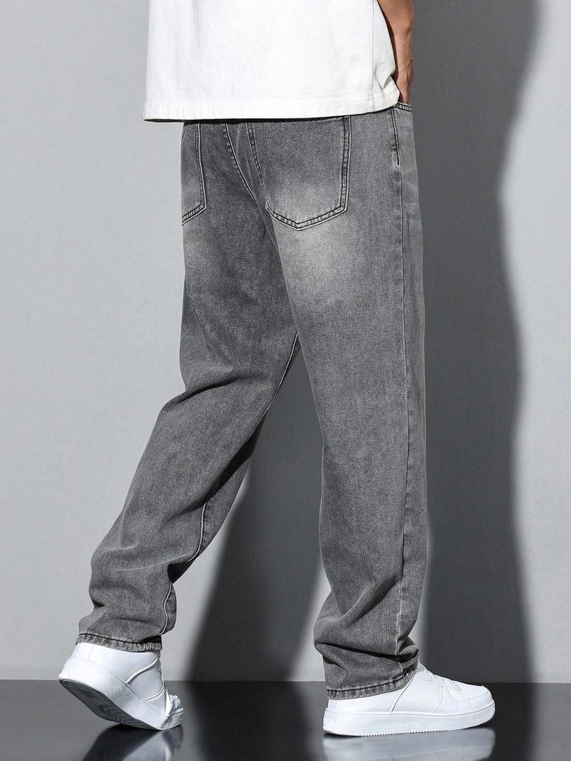 Herren Jeans | Gerade Beine & Gewaschene Optik 5