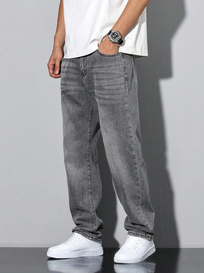 Herren Jeans | Gerade Beine & Gewaschene Optik 6