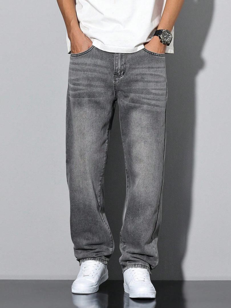 Herren Jeans | Gerade Beine & Gewaschene Optik 7
