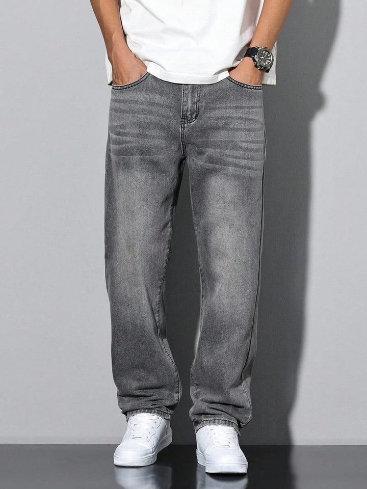 Herren Jeans | Gerade Beine & Gewaschene Optik 7