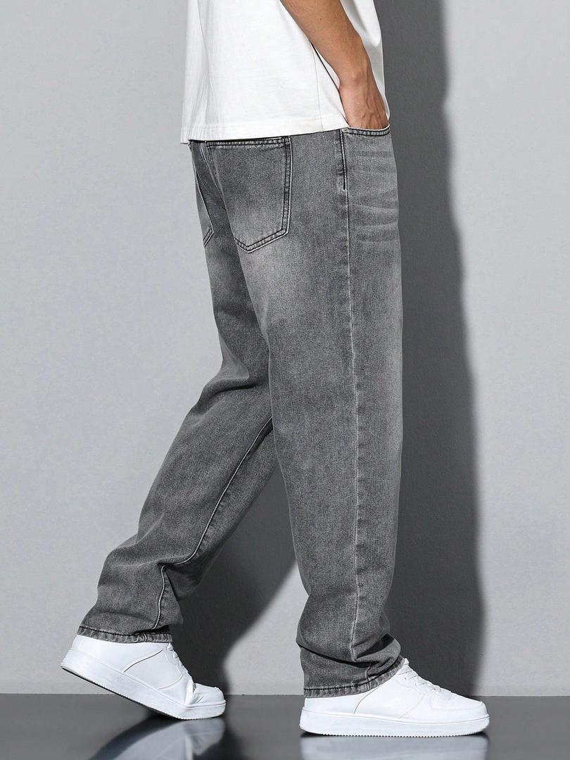 Herren Jeans | Gerade Beine & Gewaschene Optik 8