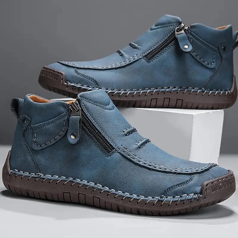 Herren Schuhe orthopädisch mit Reißverschluss 2