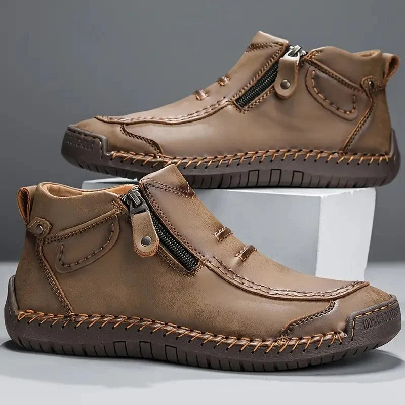 Herren Schuhe orthopädisch mit Reißverschluss 5