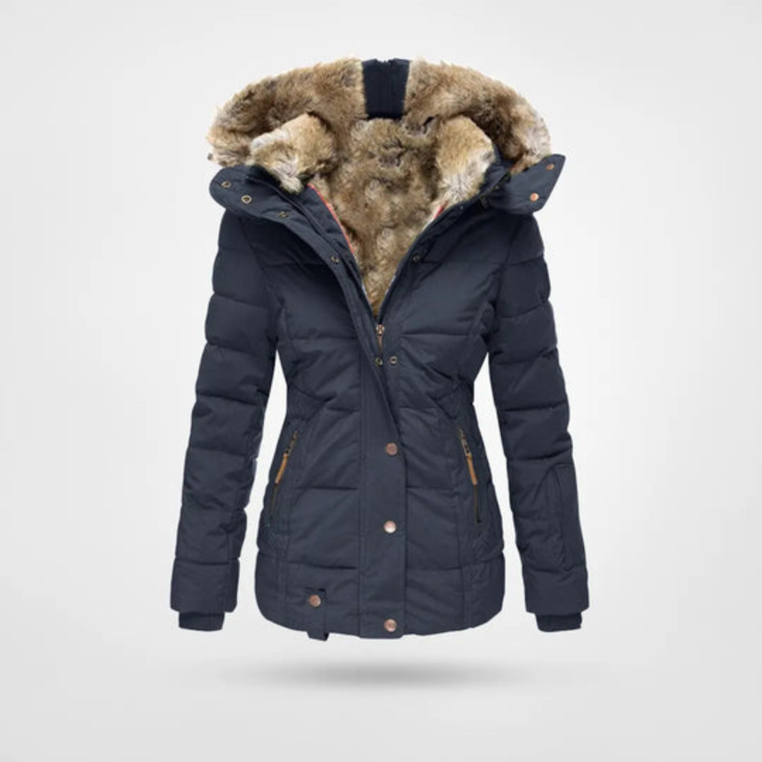 Invy | Women's Winter Puffer Parka Jacket | Warm 2