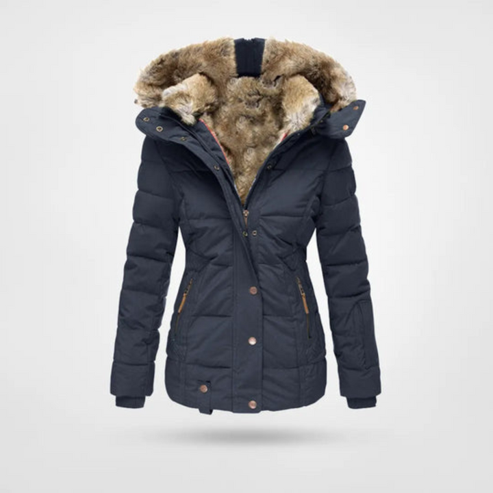 Invy | Women's Winter Puffer Parka Jacket | Warm 2