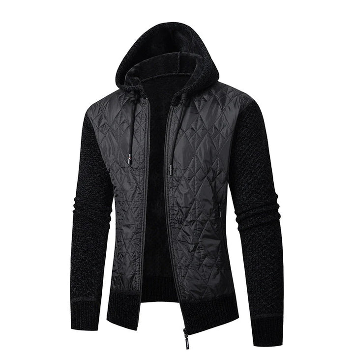 Konstantin | Kapuzenjacke mit Wattierung und Teddyfutter 3