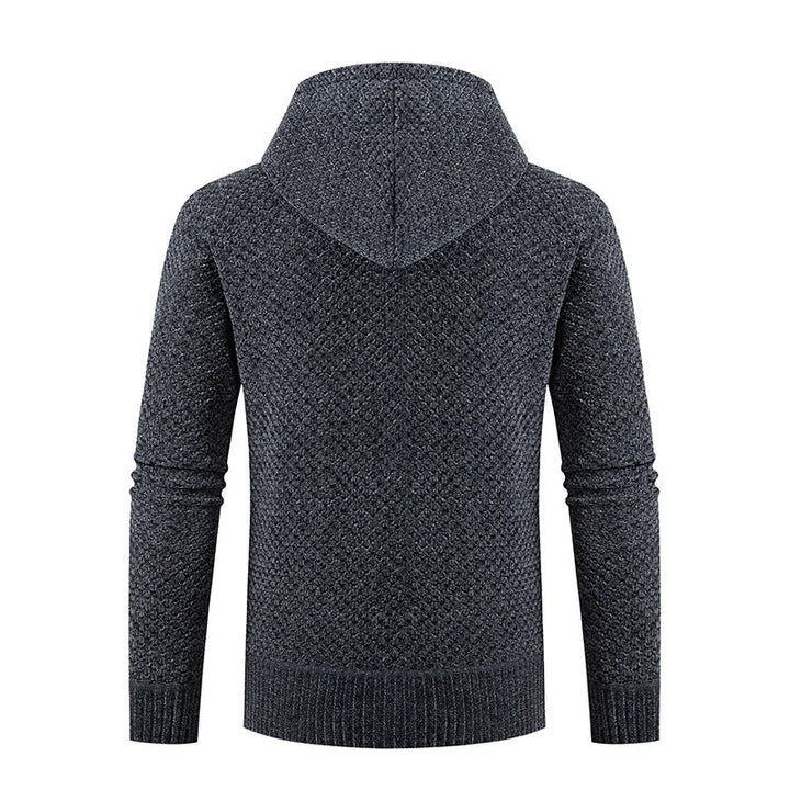 Konstantin | Kapuzenjacke mit Wattierung und Teddyfutter 5
