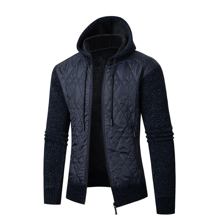 Konstantin | Kapuzenjacke mit Wattierung und Teddyfutter 6