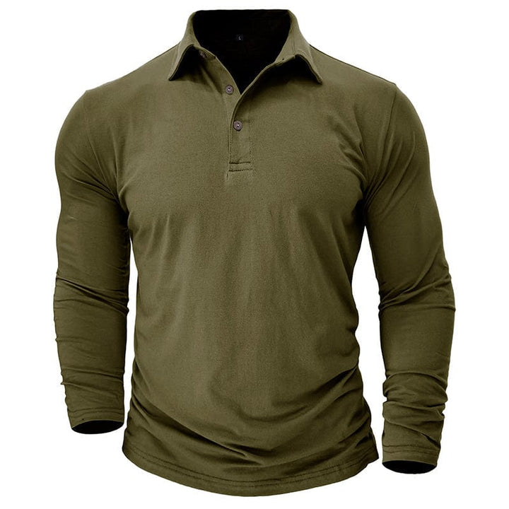 Langarm Poloshirt Herren | Figurbetonte Passform 2