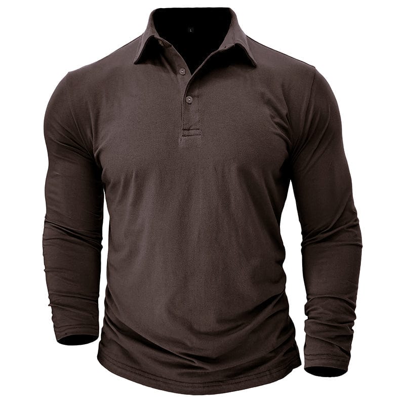 Langarm Poloshirt Herren | Figurbetonte Passform 5