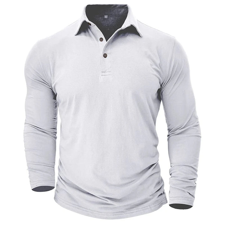 Langarm Poloshirt Herren | Figurbetonte Passform 9