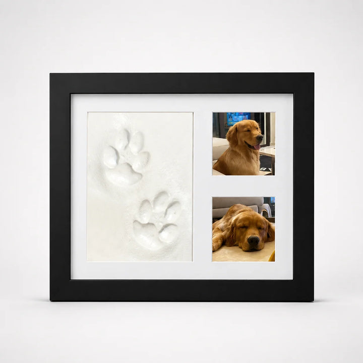 Littlecast – Silver Paw Print Photo Frame Kit 8