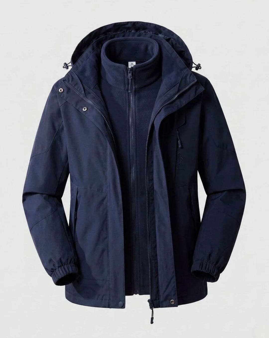 Luisa | Damen Wasserdichte Outdoor-Jacke mit Kapuze Atmungsaktiv Zweilagig 17