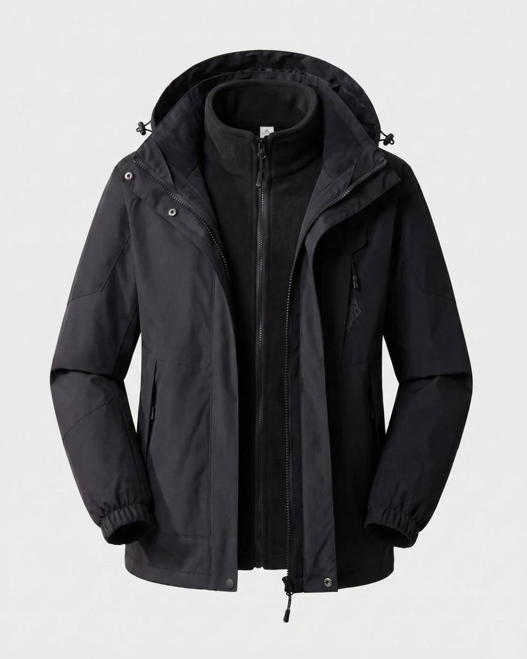 Luisa | Damen Wasserdichte Outdoor-Jacke mit Kapuze Atmungsaktiv Zweilagig 18