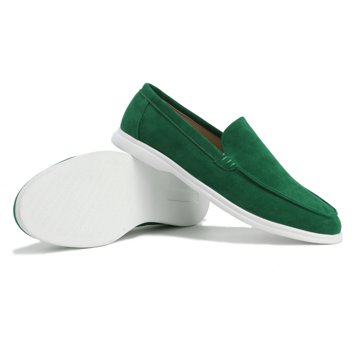 Men's Slip-On Loafers Comfortable Memory Foam Leather Blend 11