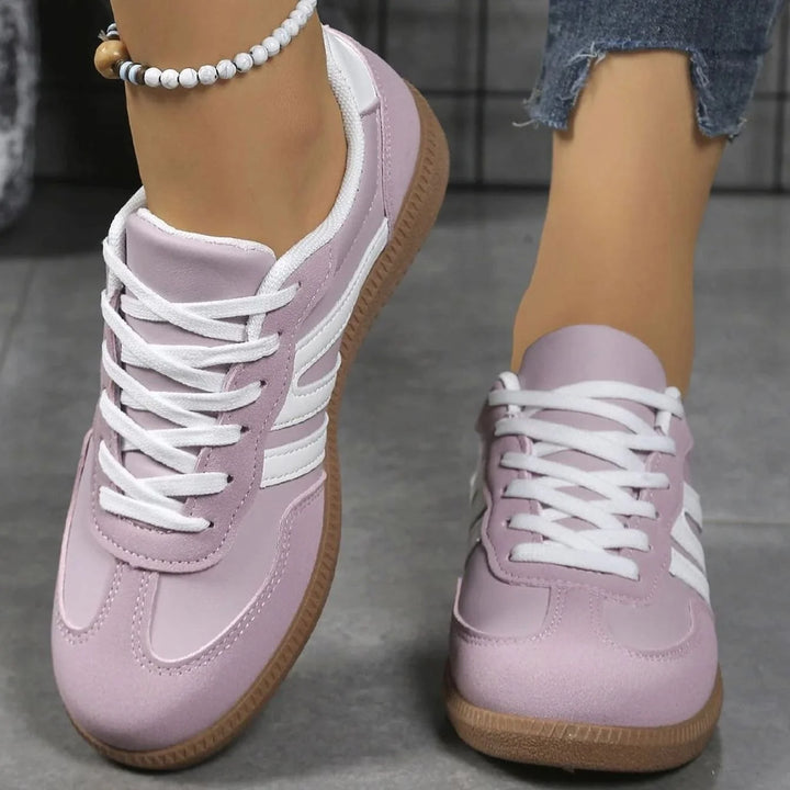 Nora | Damen Orthopädische Sneaker mit Breiter Zehenbox und Schnürung 11