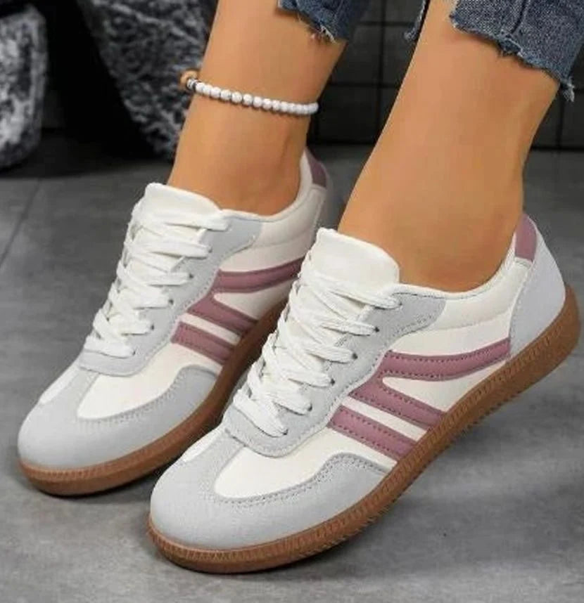 Nora | Damen Orthopädische Sneaker mit Breiter Zehenbox und Schnürung 14