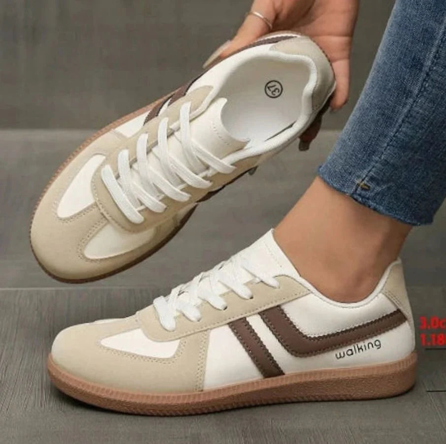 Nora | Damen Orthopädische Sneaker mit Breiter Zehenbox und Schnürung 9
