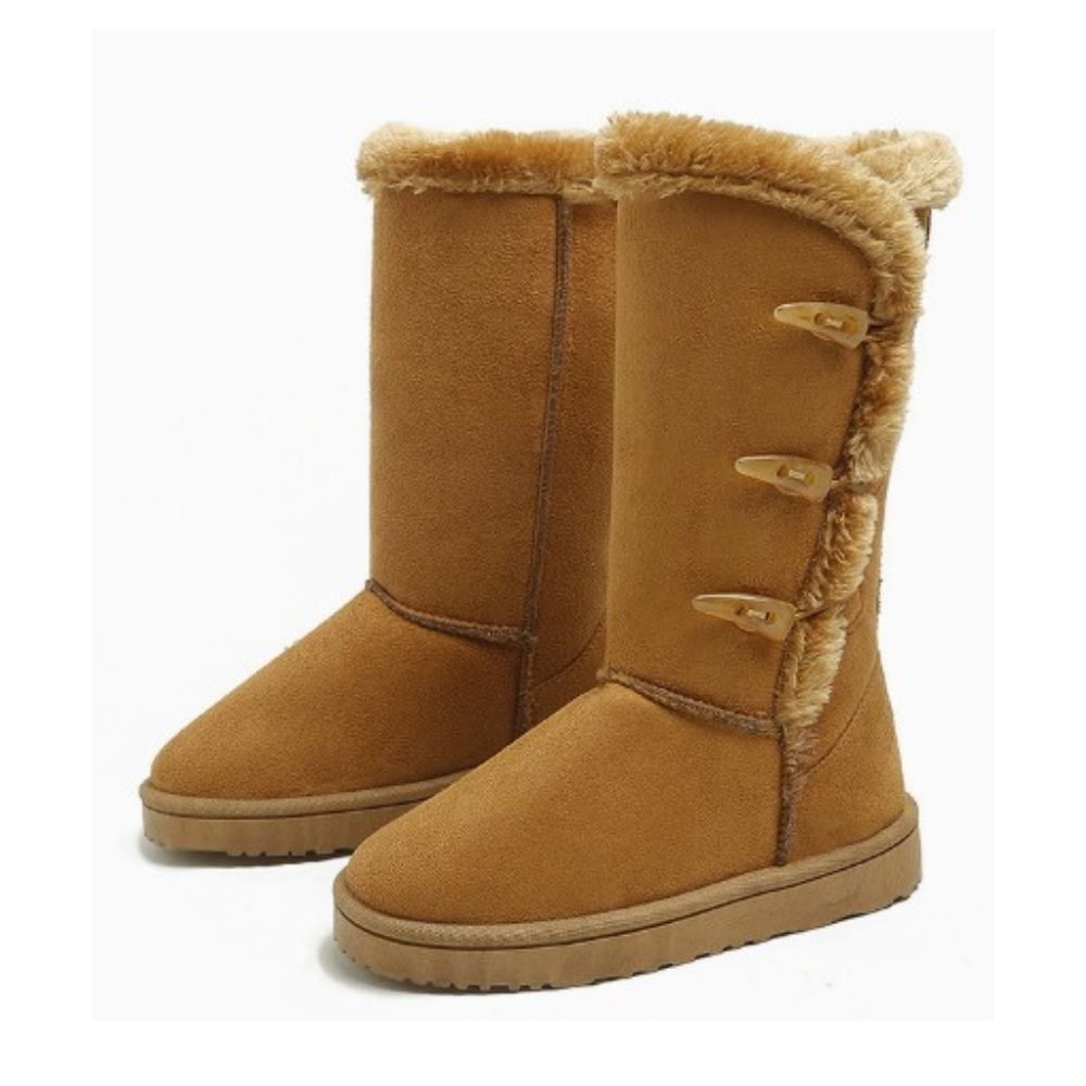 Mona | Bottes de neige à semelle épaisse et chaudes pour femmes pour un style hivernal sans effort