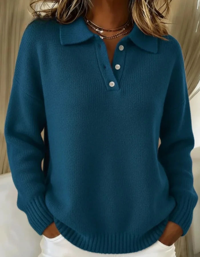 Polo Pullover Damen | Leicht & Formbeständig 1