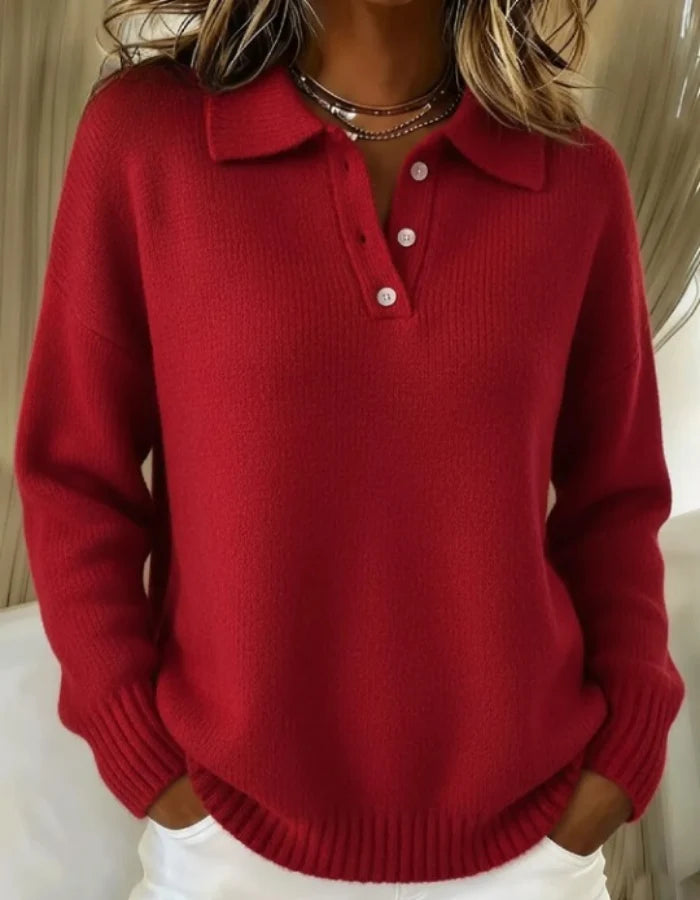 Polo Pullover Damen | Leicht & Formbeständig 2