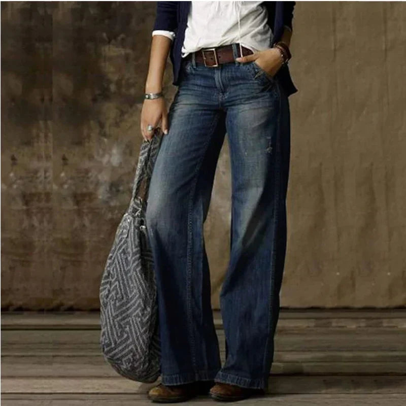 Weite Jeans Damen High Waist | Bequemer Sitz & Zeitloser Schnitt 3