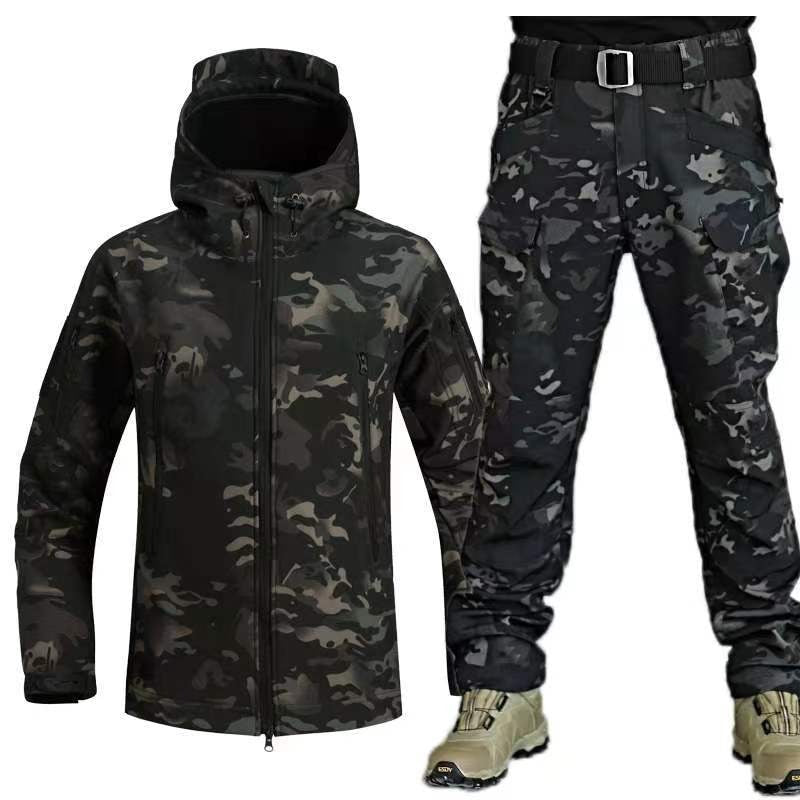 Men's Waterproof Outdoor Set with Fleece Lining
