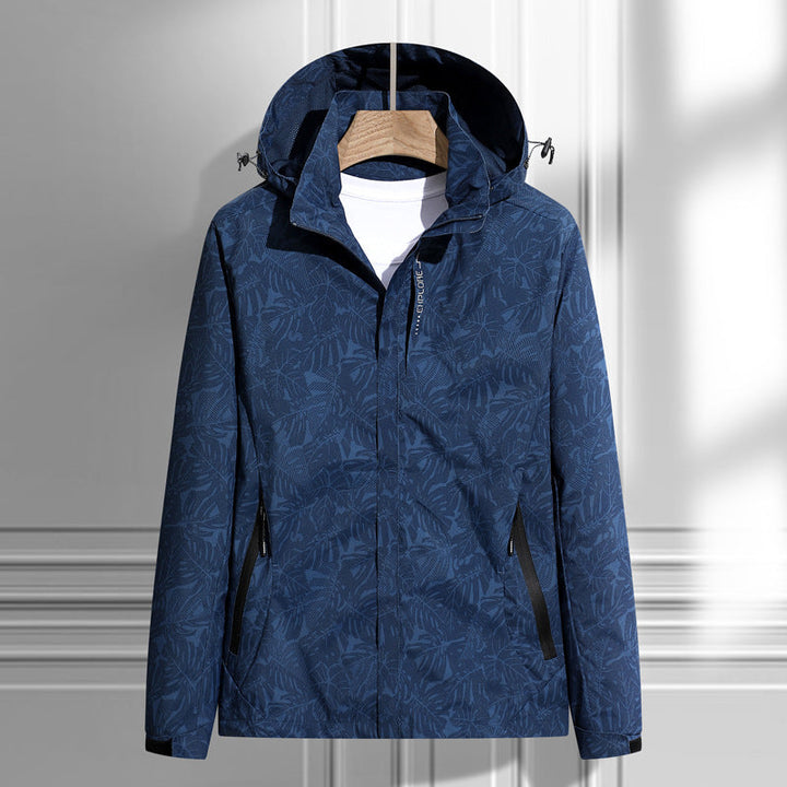 Women's Hooded Jacket with Zipper | Waterproof 0