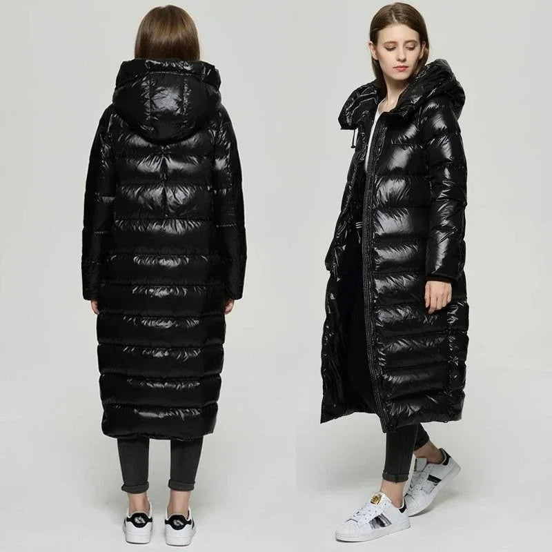 Women's fashionable down jacket | Long 4