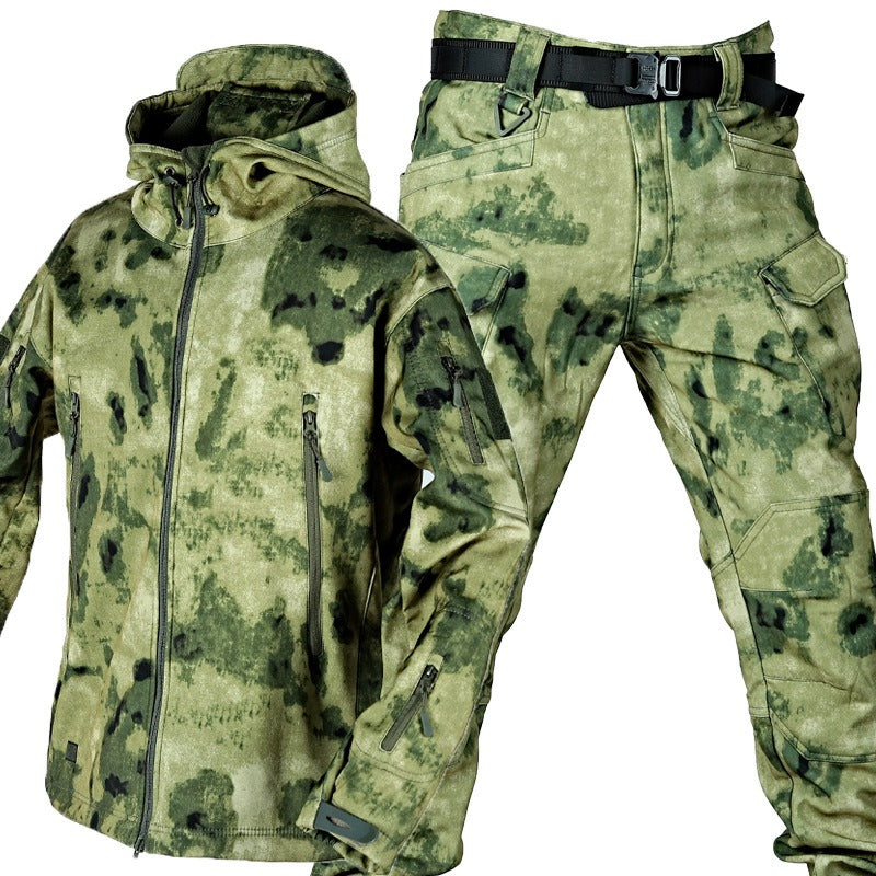 Men's Waterproof Outdoor Set with Fleece Lining