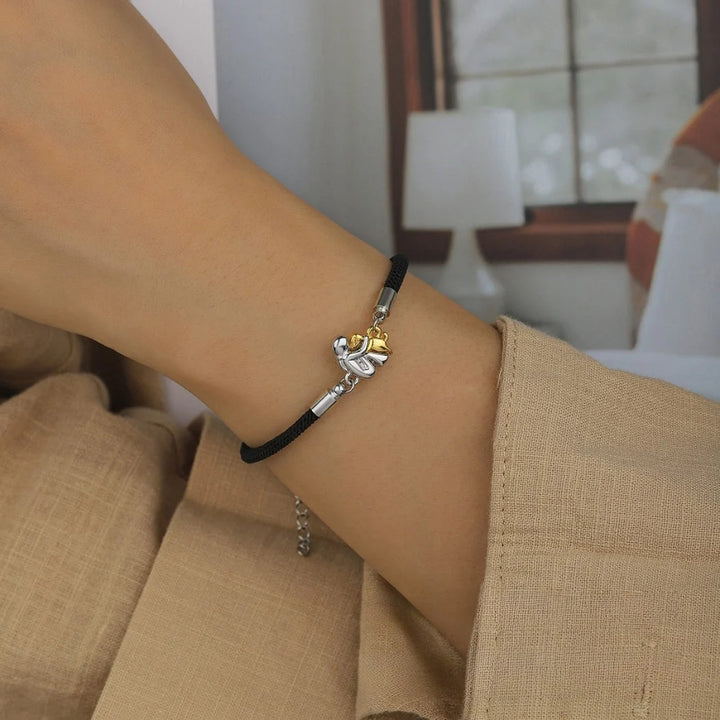 katy™ - Armband mit Schnur und Hundemotiv 3